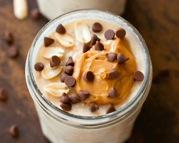 overnight oats with peanut butter