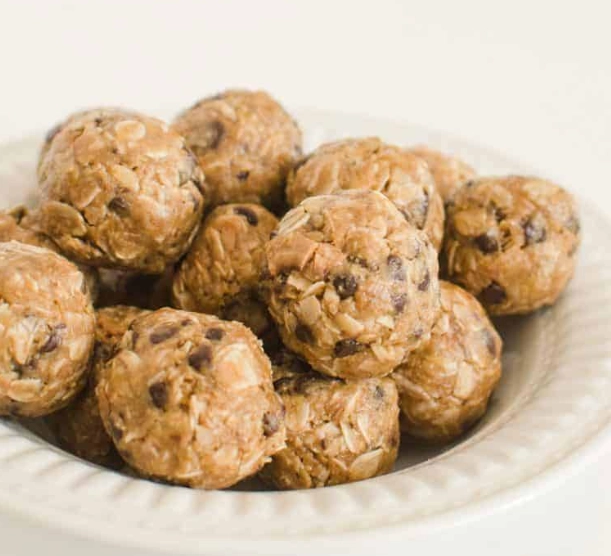 3 ingredient peanut butter balls