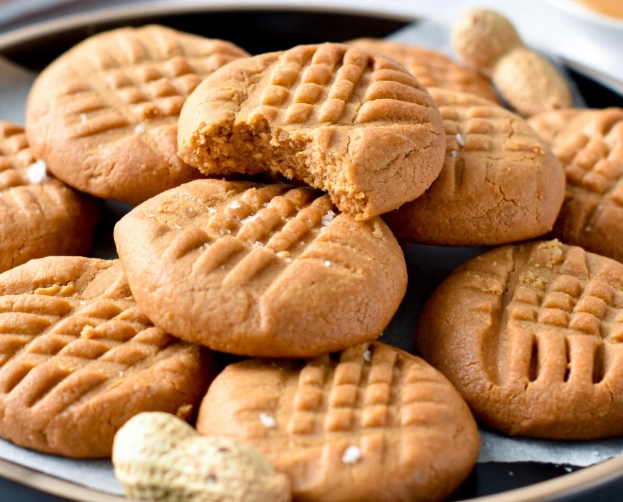 3 ingredient peanut butter cookies
