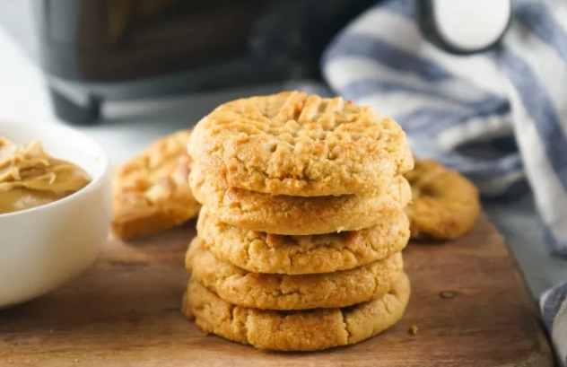 easy air fryer peanut butter cookies easy air fryer peanut butter cookies