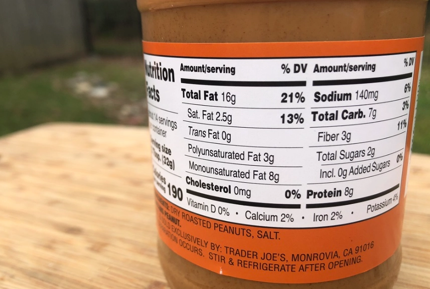 healthy peanut butter