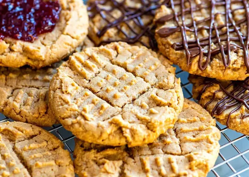 easy peanut butter cookies recipe