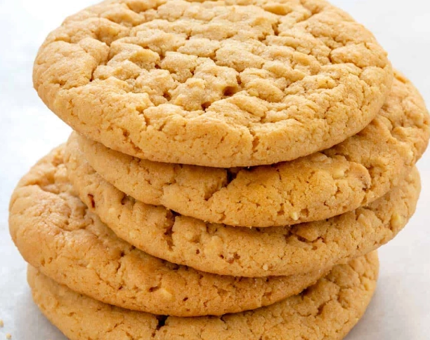 3 ingredient peanut butter cookies