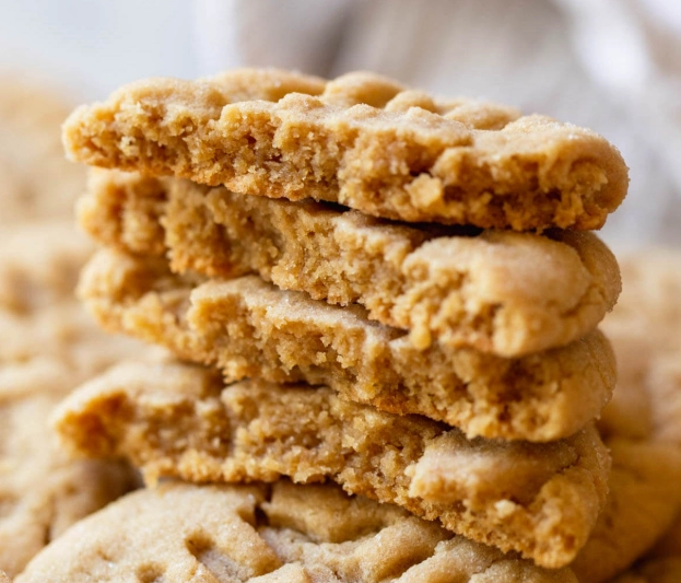 3 ingredient peanut butter cookies