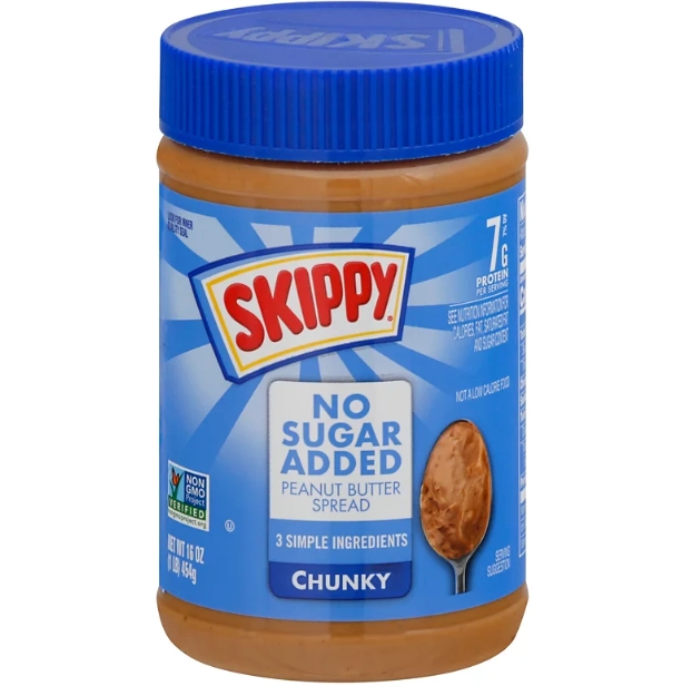 best unsweetened peanut butter