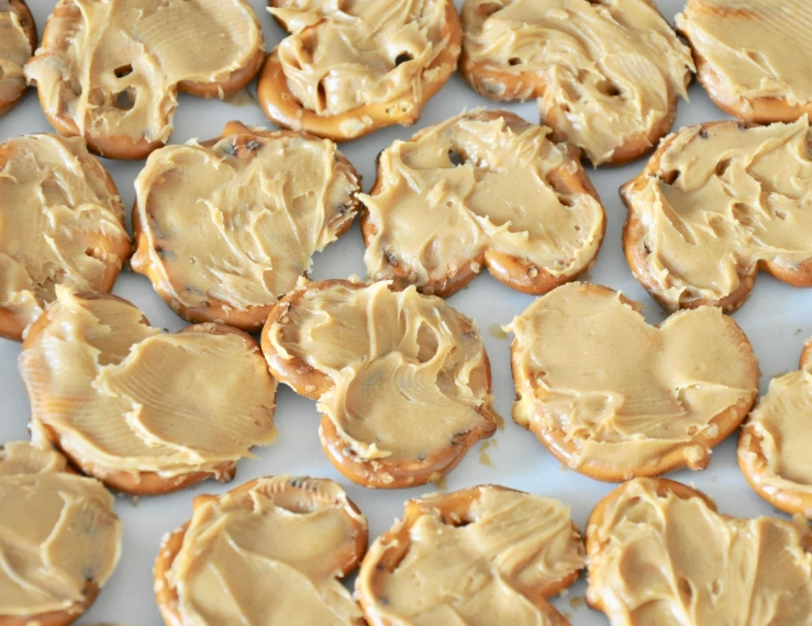 peanut butter covered pretzels