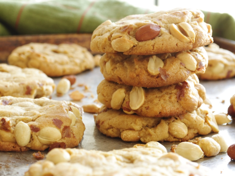 3 ingredient peanut butter cookies