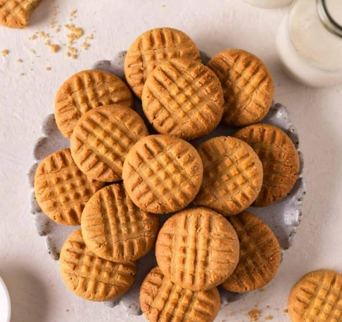 3 ingredient peanut butter cookies
