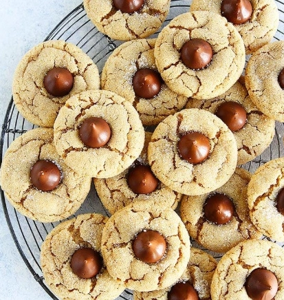 peanut butter blossom cookies peanut butter blossom cookies