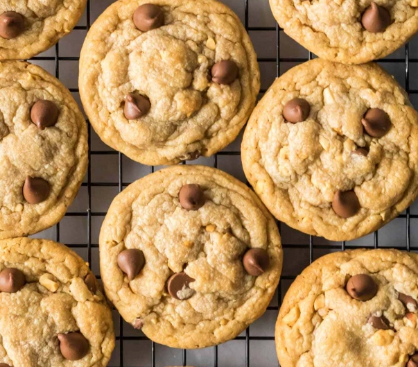 chocolate chip peanut butter cookies