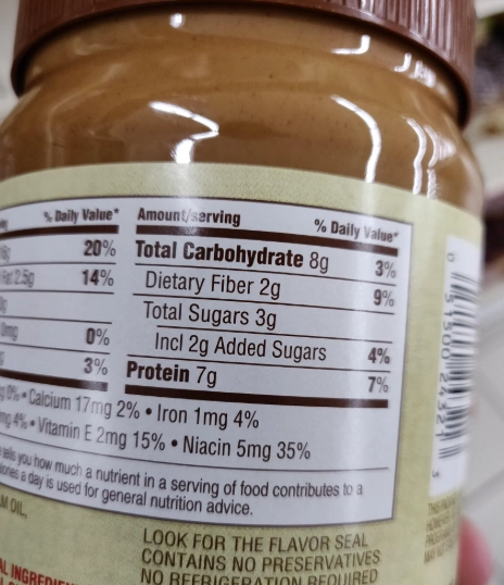 healthy peanut butter