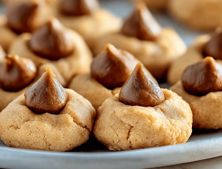 peanut butter blossom cookies