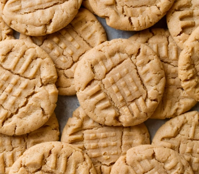 3 ingredient peanut butter cookies