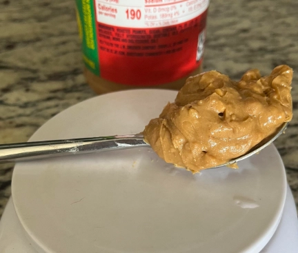 peanut butter sugar content