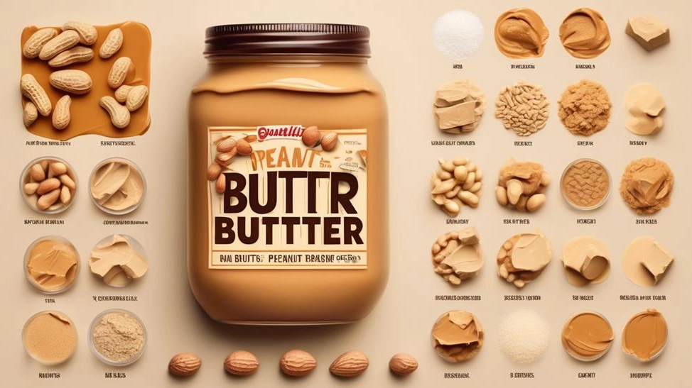 low sugar peanut butter