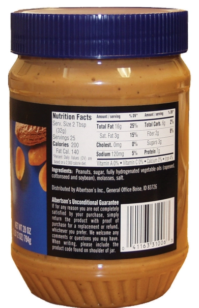 healthy peanut butter