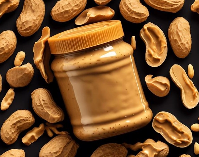 sugar in peanut butter
