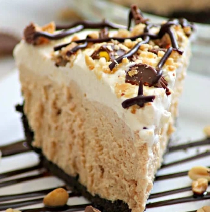no bake peanut butter pie