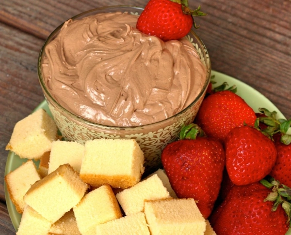 easy marshmallow fluff dip