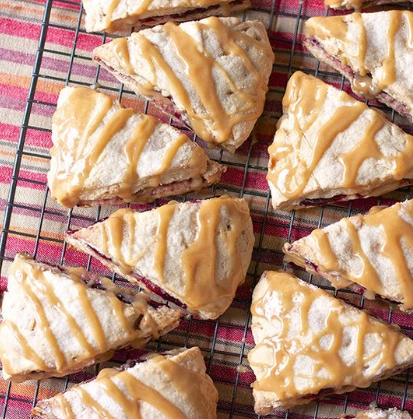 peanut butter jelly snack ideas