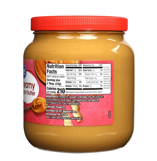 calories in 2 tbsp peanut butter