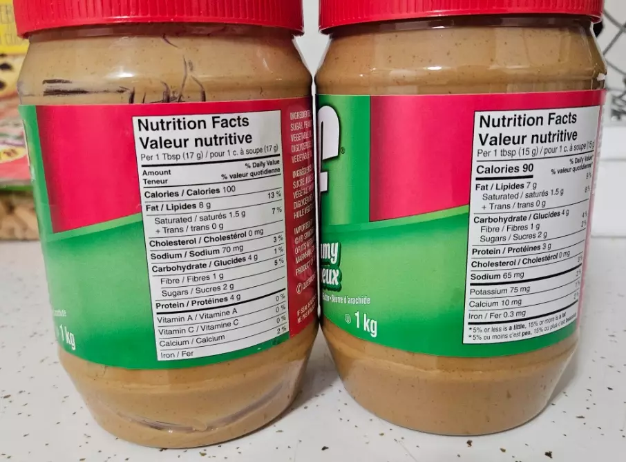peanut butter nutrition