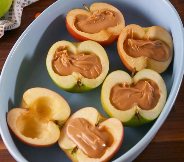 peanut butter apple snacks