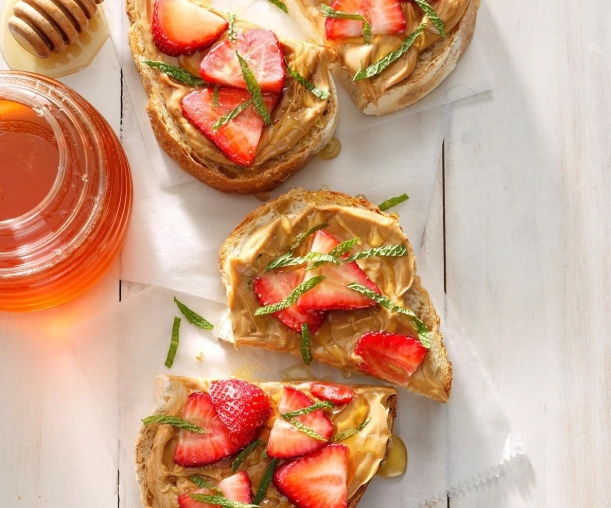 peanut butter honey snack