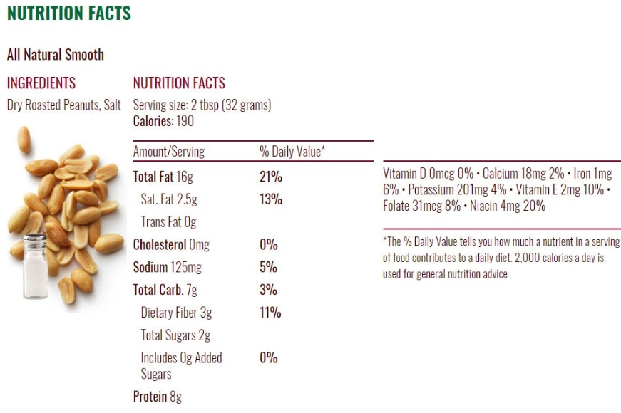 peanut butter protein