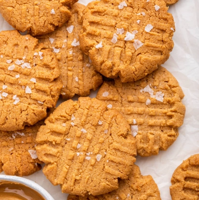simple peanut butter cookies recipe