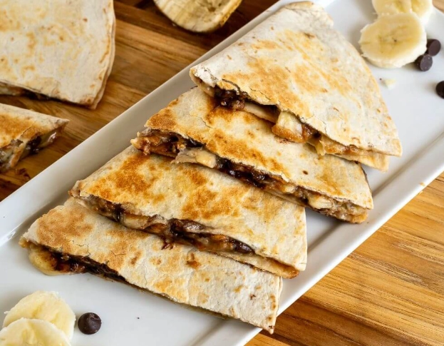 peanut butter quesadilla